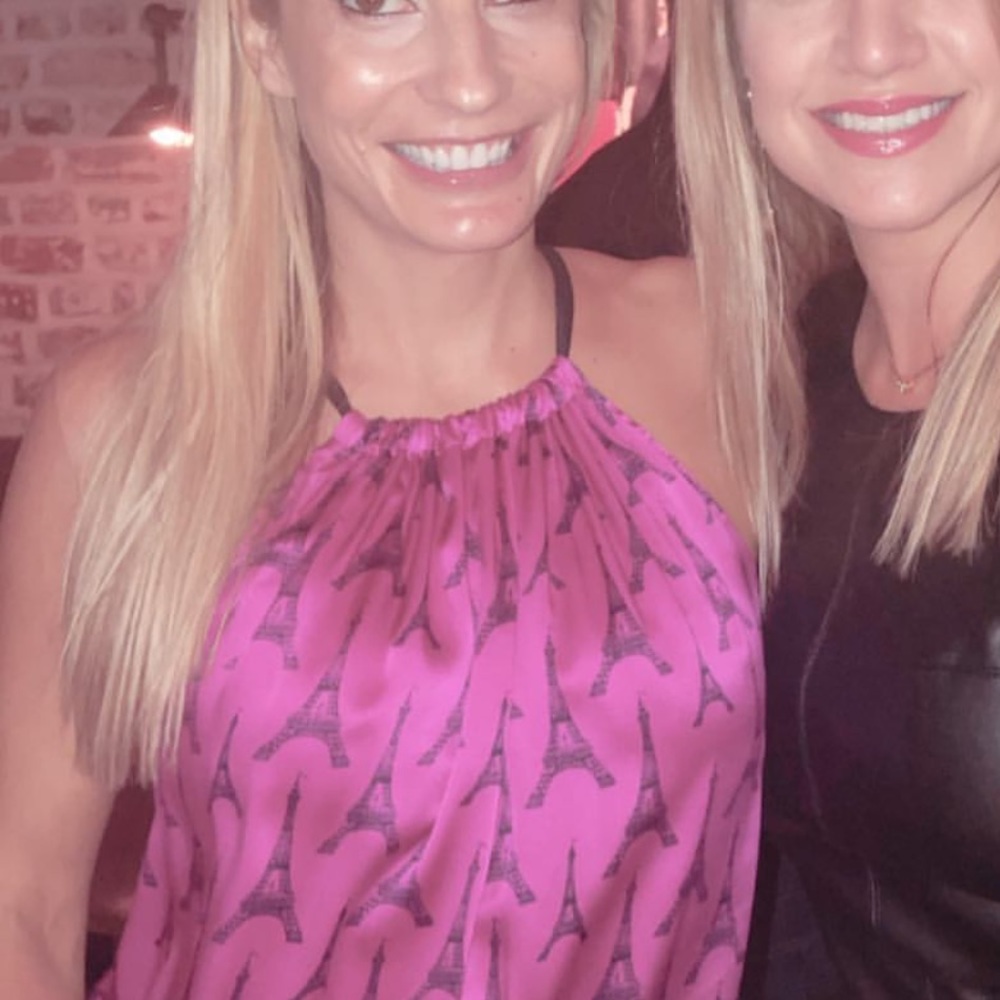 Alice & Trixie Silk Eiffel Tower Top Small